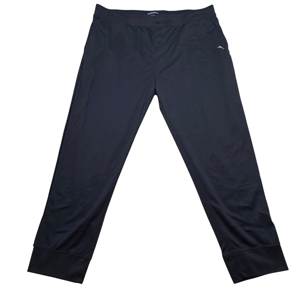 Tommy Bahama Mens XXL Navy Blue Jogger Lounge Pants Pajamas Relaxed Soft Stretch - Picture 1 of 8